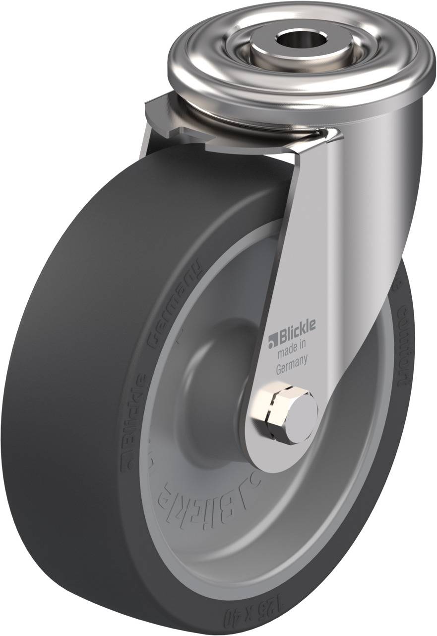 Blickle 845649 LIXR-POSI 125G-OF Kółko skrętne Średnica koła: 125 mm Maksymalne obciążenie: 120 kg 1 szt. - obrazek 1