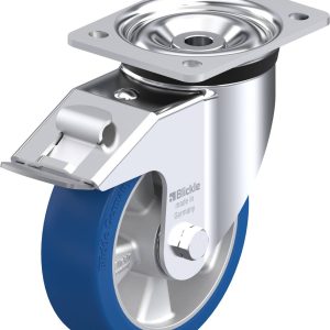 Blickle 741923 LK-ALBS 160K-FI Kółko skrętne z hamulcem Średnica koła: 160 mm Maksymalne obciążenie: 580 kg 1 szt.