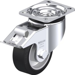 Blickle 610709 LK-ALEV 100K-1-FI Kółko skrętne z hamulcem Średnica koła: 100 mm Maksymalne obciążenie: 200 kg 1 szt. Blickle 610709 LK-ALEV 100K-1-FI Kółko skrętne z hamulcem Średnica koła: 100 mm Maksymalne obciążenie: 200 kg 1 szt.