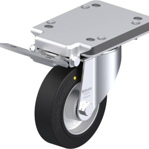 Blickle 851998 LK-ALEV 125K-3-IS-EL Kółko skrętne z hamulcem Średnica koła: 125 mm Maksymalne obciążenie: 250 kg 1 szt.