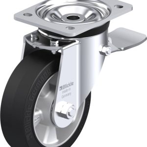 Blickle 626861 LK-ALEV 150K-ST Kółko skrętne z hamulcem Średnica koła: 150 mm Maksymalne obciążenie: 400 kg 1 szt.