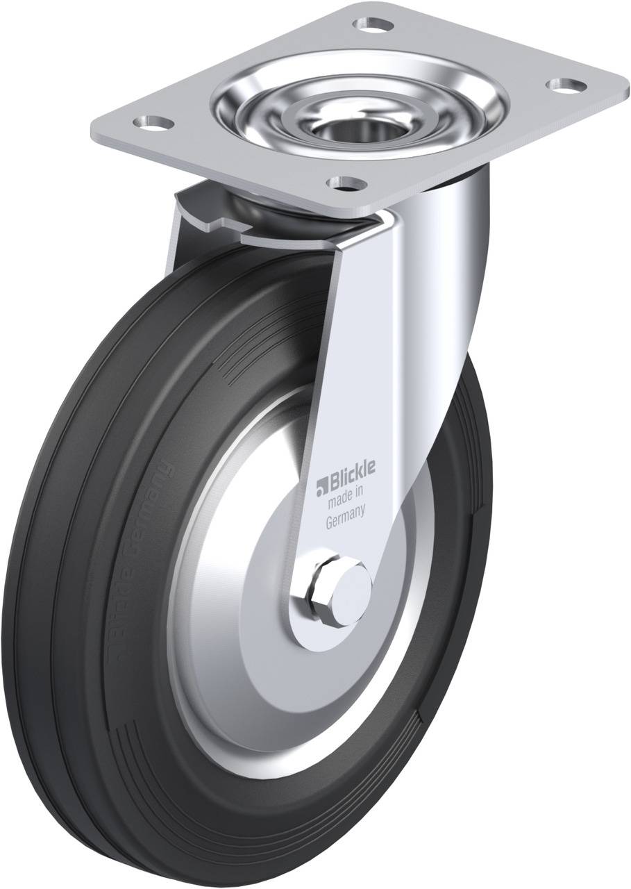 Blickle 287599 LE-VE 200R-FA Kółko skrętne Średnica koła: 200 mm Maksymalne obciążenie: 205 kg 1 szt. - obrazek 1