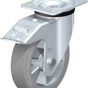 Blickle 676965 LK-ALEV 180K-FI-SG Kółko skrętne z hamulcem Średnica koła: 180 mm Maksymalne obciążenie: 450 kg 1 szt. Blickle 676965 LK-ALEV 180K-FI-SG Kółko skrętne z hamulcem Średnica koła: 180 mm Maksymalne obciążenie: 450 kg 1 szt.