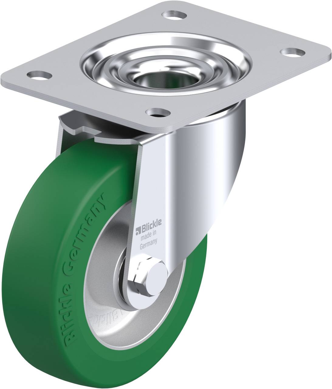 Blickle 625046 LK-ALST 125K-3 Kółko skrętne Średnica koła: 125 mm Maksymalne obciążenie: 350 kg 1 szt. - obrazek 1