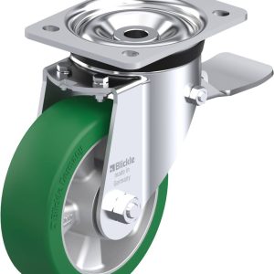 Blickle 852365 LK-ALST 150K-ST Kółko skrętne z hamulcem Średnica koła: 150 mm Maksymalne obciążenie: 500 kg 1 szt. Blickle 852365 LK-ALST 150K-ST Kółko skrętne z hamulcem Średnica koła: 150 mm Maksymalne obciążenie: 500 kg 1 szt.