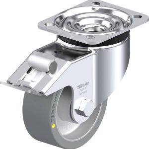 Blickle 621540 LK-ALTH 100K-1-FI-AS Kółko skrętne z hamulcem Średnica koła: 100 mm Maksymalne obciążenie: 350 kg 1 szt. Blickle 621540 LK-ALTH 100K-1-FI-AS Kółko skrętne z hamulcem Średnica koła: 100 mm Maksymalne obciążenie: 350 kg 1 szt.
