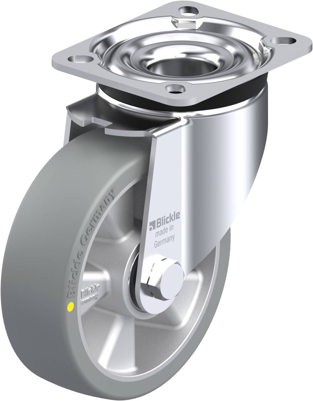 Blickle 650515 LK-ALTH 125K-1-AS Kółko skrętne Średnica koła: 125 mm Maksymalne obciążenie: 350 kg 1 szt. - obrazek 1