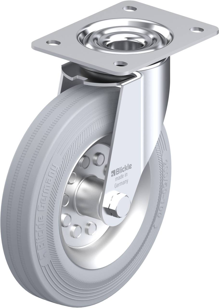 Blickle 278911 LE-VE 200R-SG Kółko skrętne Średnica koła: 200 mm Maksymalne obciążenie: 205 kg 1 szt. - obrazek 1