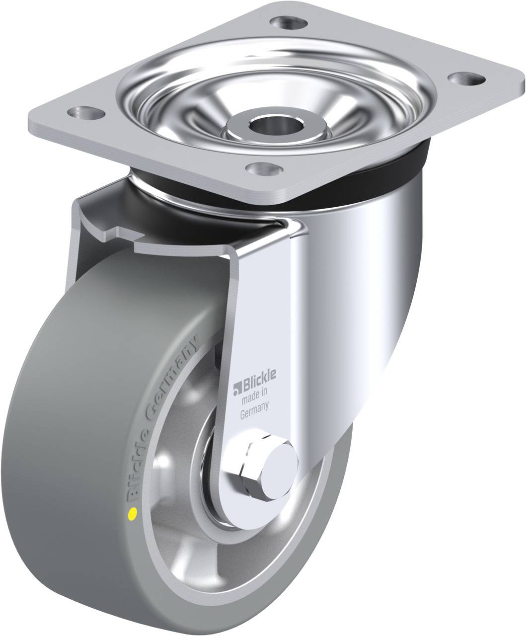 Blickle 694448 LK-ALTH 127K-AS Kółko skrętne Średnica koła: 125 mm Maksymalne obciążenie: 600 kg 1 szt. - obrazek 1