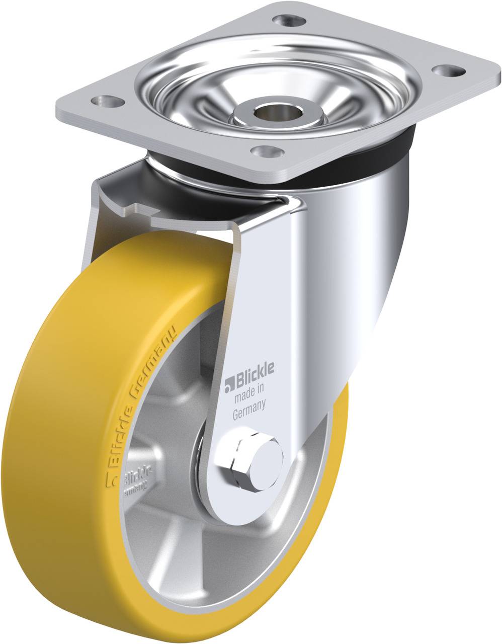 Blickle 304568 LK-ALTH 150K Kółko skrętne Średnica koła: 150 mm Maksymalne obciążenie: 600 kg 1 szt. - obrazek 1