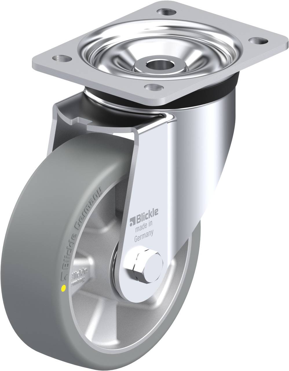 Blickle 643825 LK-ALTH 150K-AS Kółko skrętne Średnica koła: 150 mm Maksymalne obciążenie: 600 kg 1 szt. - obrazek 1