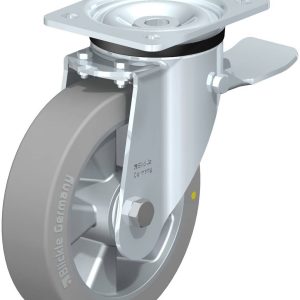 Blickle 852495 LK-ALTH 180K-ST-AS Kółko skrętne z hamulcem Średnica koła: 180 mm Maksymalne obciążenie: 600 kg 1 szt.