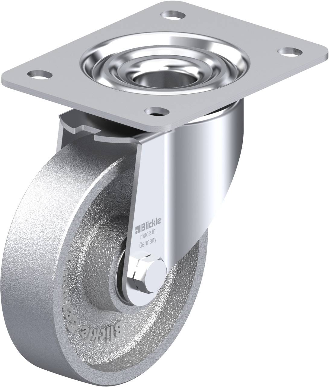 Blickle 754790 LK-G 125K-3 Kółko skrętne Średnica koła: 125 mm Maksymalne obciążenie: 350 kg 1 szt. - obrazek 1
