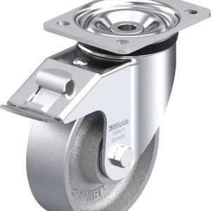 Blickle 626903 LK-G 150K-FI Kółko skrętne z hamulcem Średnica koła: 150 mm Maksymalne obciążenie: 600 kg 1 szt.
