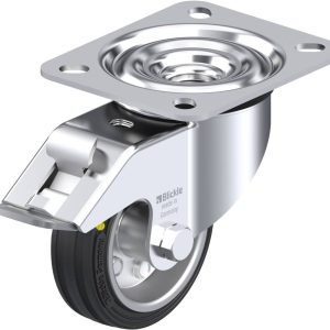 Blickle 611830 LE-VE 80R-FI-EL Kółko skrętne z hamulcem Średnica koła: 80 mm Maksymalne obciążenie: 50 kg 1 szt. Blickle 611830 LE-VE 80R-FI-EL Kółko skrętne z hamulcem Średnica koła: 80 mm Maksymalne obciążenie: 50 kg 1 szt.