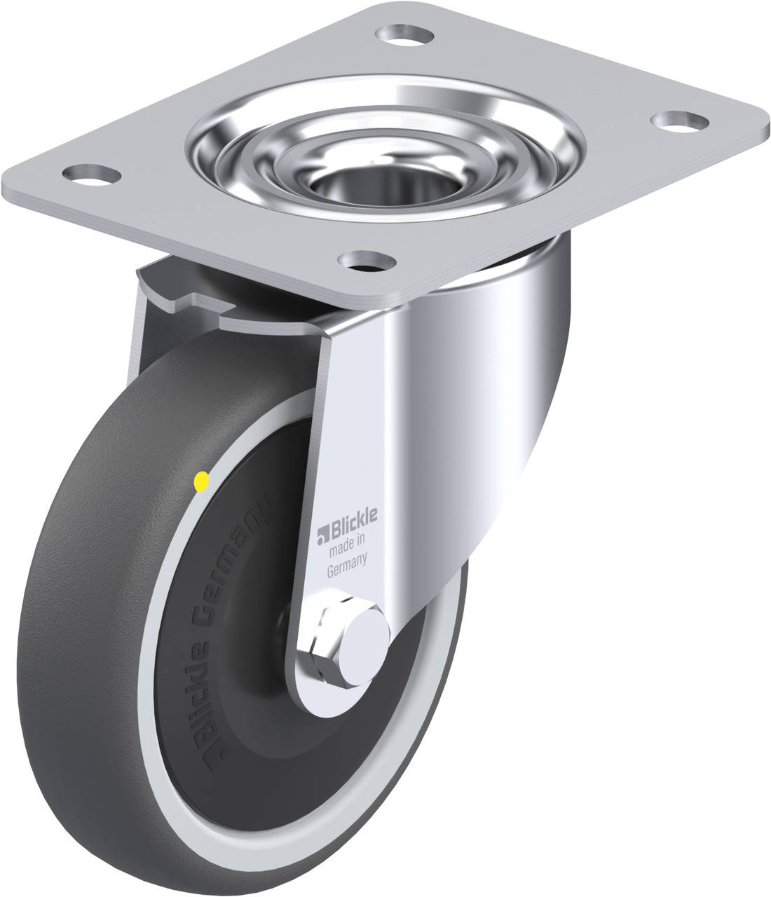 Blickle 852261 LK-PATH 125KF-3-ELS Kółko skrętne Średnica koła: 125 mm Maksymalne obciążenie: 160 kg 1 szt. - obrazek 1