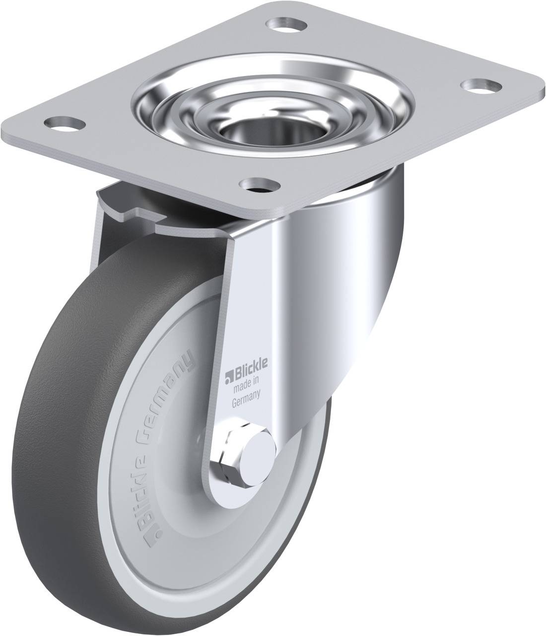 Blickle 760098 LK-PATH 125KF-3 Kółko skrętne Średnica koła: 125 mm Maksymalne obciążenie: 250 kg 1 szt. - obrazek 1