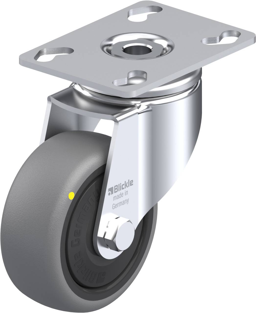 Blickle 669911 LKPA-TPA 80KF-ELS Kółko skrętne Średnica koła: 80 mm Maksymalne obciążenie: 65 kg 1 szt. - obrazek 1
