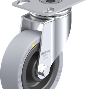 Blickle 292789 LKPA-VPA 101K-EL Kółko skrętne Średnica koła: 100 mm Maksymalne obciążenie: 80 kg 1 szt.