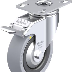 Blickle 324137 LKPA-VPA 101K-FI-EL-FA Kółko skrętne z hamulcem Średnica koła: 100 mm Maksymalne obciążenie: 80 kg 1 szt. Blickle 324137 LKPA-VPA 101K-FI-EL-FA Kółko skrętne z hamulcem Średnica koła: 100 mm Maksymalne obciążenie: 80 kg 1 szt.