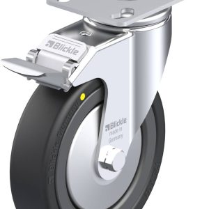 Blickle 311720 LKPA-VPA 126K-FI-EL-FA Kółko skrętne z hamulcem Średnica koła: 125 mm Maksymalne obciążenie: 95 kg 1 szt.