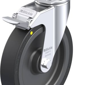 Blickle 321463 LKPA-VPA 150K-FI-EL Kółko skrętne z hamulcem Średnica koła: 150 mm Maksymalne obciążenie: 100 kg 1 szt. Blickle 321463 LKPA-VPA 150K-FI-EL Kółko skrętne z hamulcem Średnica koła: 150 mm Maksymalne obciążenie: 100 kg 1 szt.
