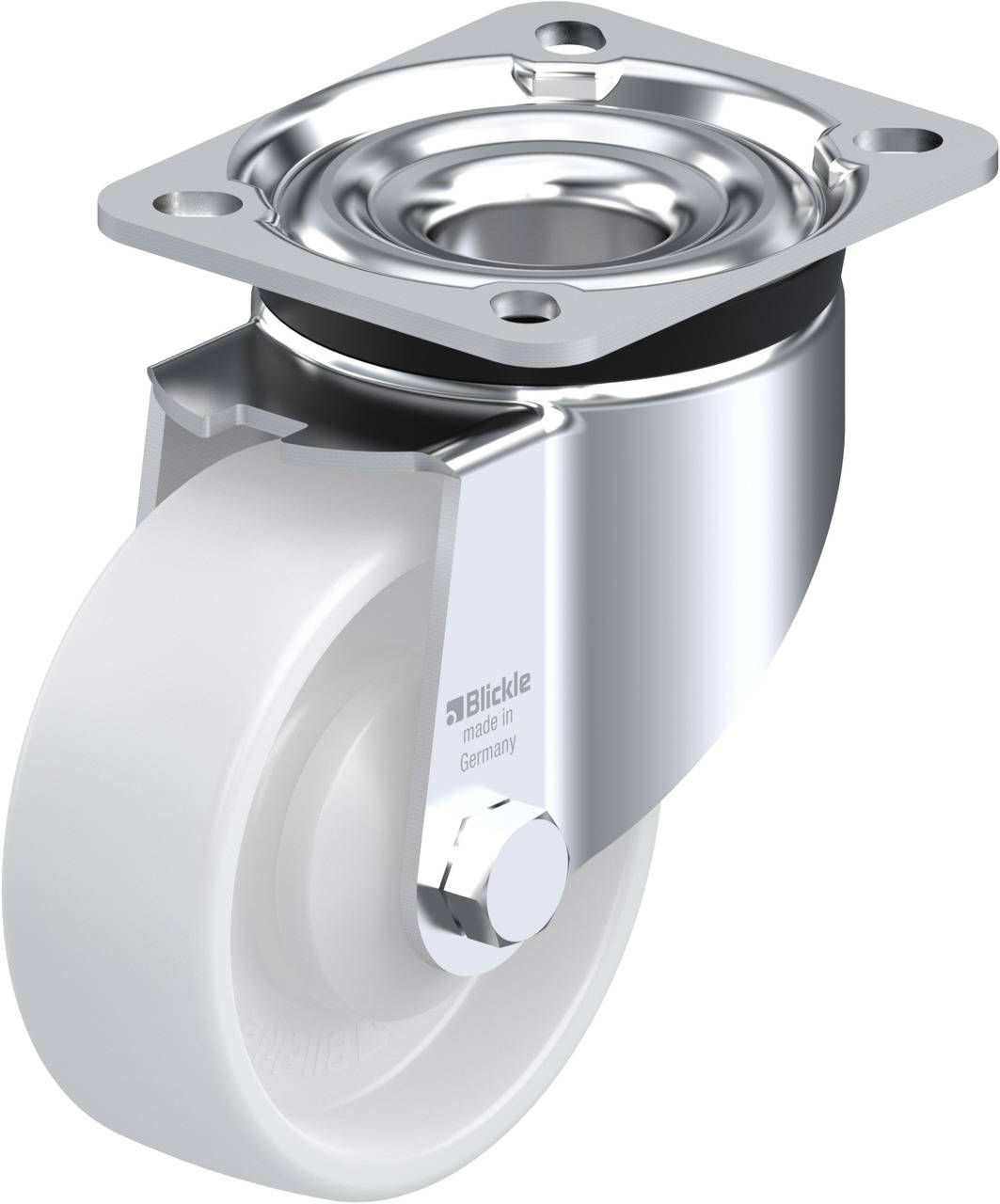 Blickle 604157 LK-PO 100KA-1 Kółko skrętne Średnica koła: 100 mm Maksymalne obciążenie: 280 kg 1 szt. - obrazek 1