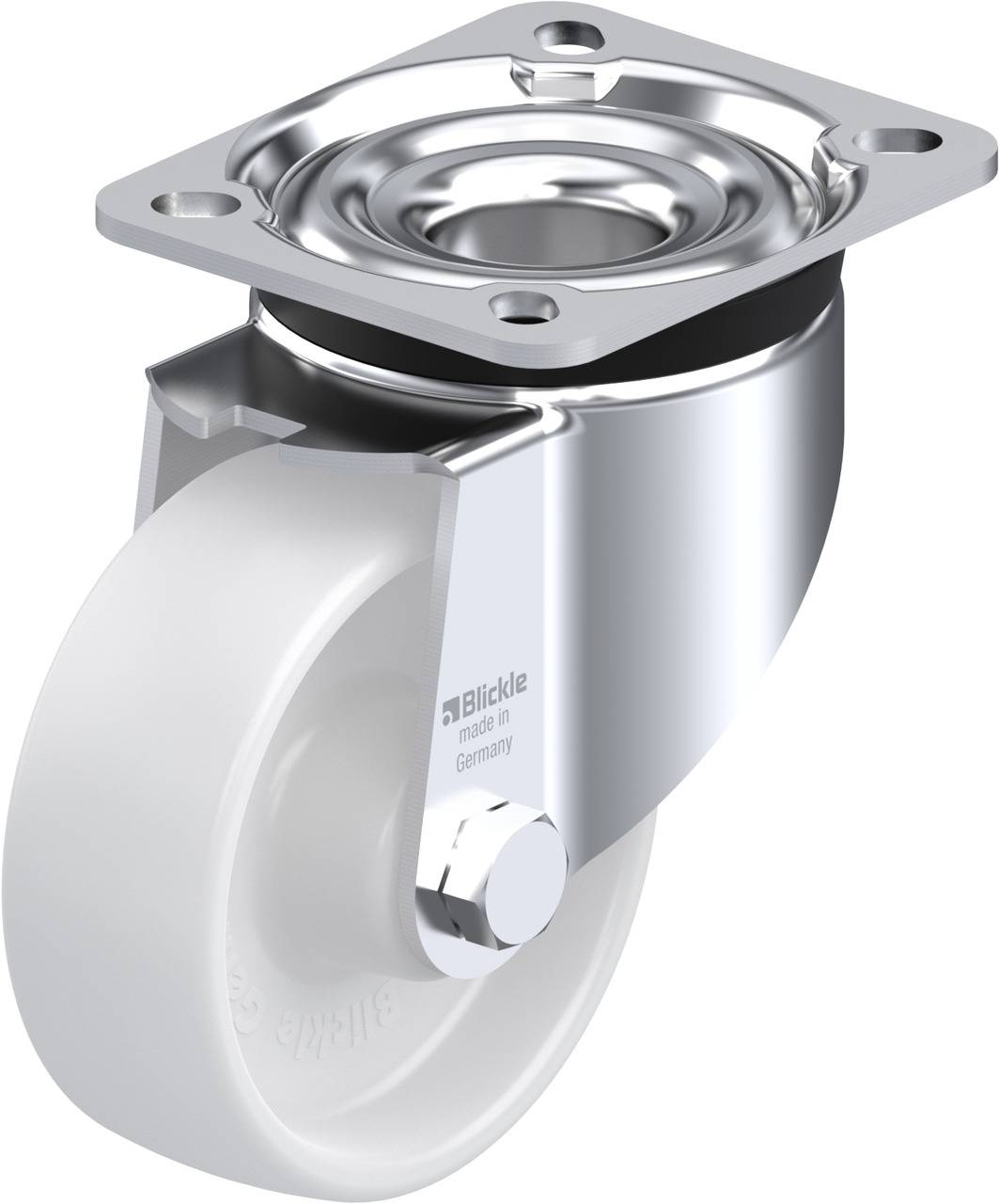 Blickle 258061 LK-PO 100R-1 Kółko skrętne Średnica koła: 100 mm Maksymalne obciążenie: 280 kg 1 szt. - obrazek 1