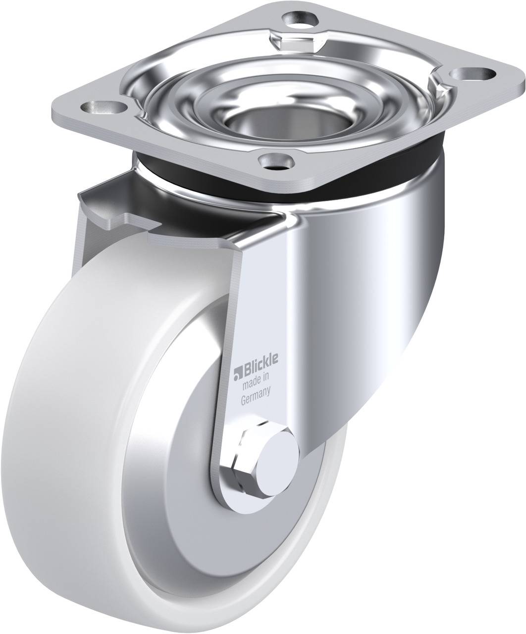 Blickle 311787 LK-PO 100R-1-FA Kółko skrętne Średnica koła: 100 mm Maksymalne obciążenie: 280 kg 1 szt. - obrazek 1