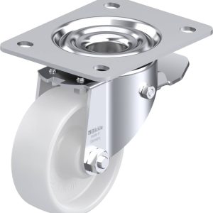 Blickle 289157 LK-PO 100R-3-ST Kółko skrętne z hamulcem Średnica koła: 100 mm Maksymalne obciążenie: 280 kg 1 szt.