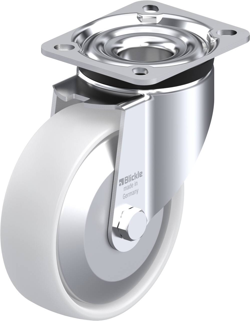 Blickle 425090 LK-PO 125G-1-FA Kółko skrętne Średnica koła: 125 mm Maksymalne obciążenie: 300 kg 1 szt. - obrazek 1