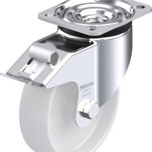 Blickle 602730 LK-PO 125G-1-FI Kółko skrętne z hamulcem Średnica koła: 125 mm Maksymalne obciążenie: 300 kg 1 szt. Blickle 602730 LK-PO 125G-1-FI Kółko skrętne z hamulcem Średnica koła: 125 mm Maksymalne obciążenie: 300 kg 1 szt.