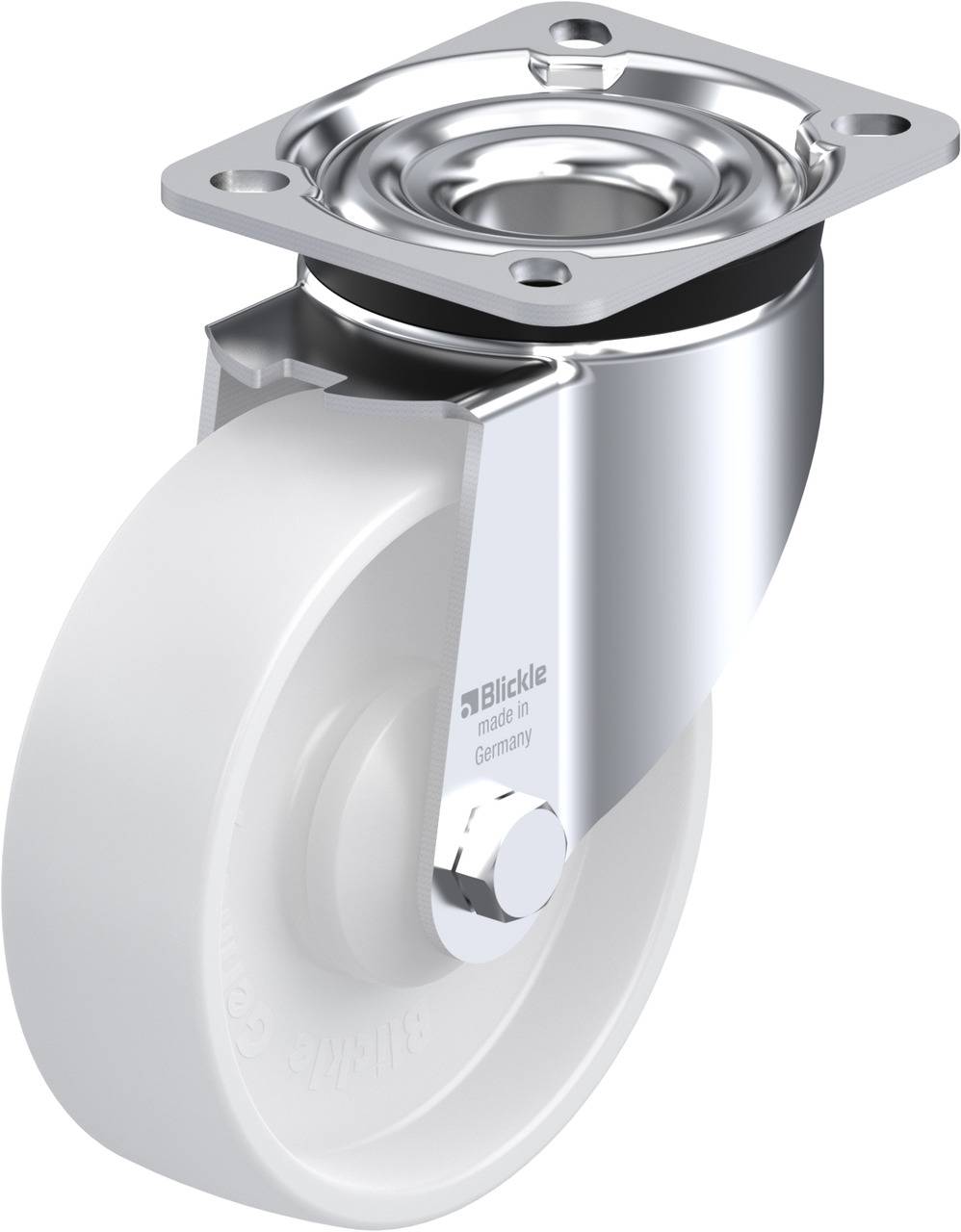 Blickle 606541 LK-PO 125KA-1 Kółko skrętne Średnica koła: 125 mm Maksymalne obciążenie: 300 kg 1 szt. - obrazek 1