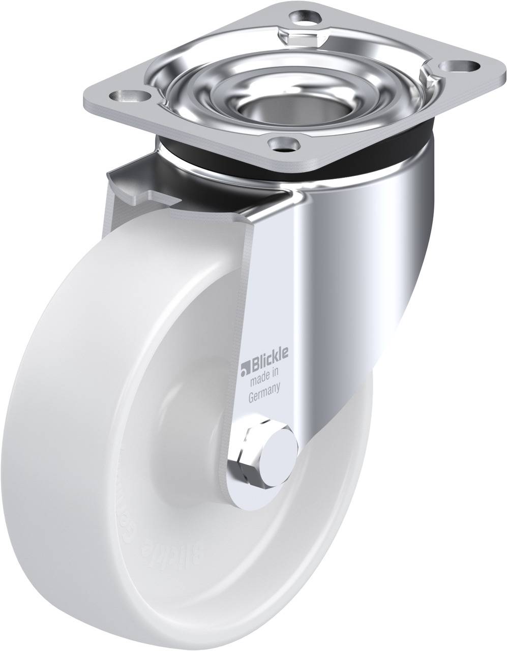 Blickle 236596 LK-PO 125R-1 Kółko skrętne Średnica koła: 125 mm Maksymalne obciążenie: 300 kg 1 szt. - obrazek 1