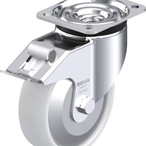 Blickle 689067 LK-PO 125R-1-FI-FA Kółko skrętne z hamulcem Średnica koła: 125 mm Maksymalne obciążenie: 300 kg 1 szt. Blickle 689067 LK-PO 125R-1-FI-FA Kółko skrętne z hamulcem Średnica koła: 125 mm Maksymalne obciążenie: 300 kg 1 szt.