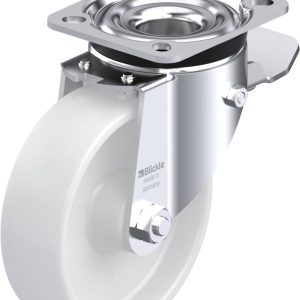Blickle 288837 LK-PO 125R-1-ST Kółko skrętne z hamulcem Średnica koła: 125 mm Maksymalne obciążenie: 300 kg 1 szt.