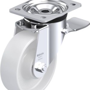 Blickle 11510 LK-PO 150K-ST Kółko skrętne z hamulcem Średnica koła: 150 mm Maksymalne obciążenie: 400 kg 1 szt. Blickle 11510 LK-PO 150K-ST Kółko skrętne z hamulcem Średnica koła: 150 mm Maksymalne obciążenie: 400 kg 1 szt.
