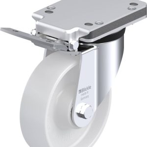 Blickle 616235 LK-PO 160K-IS Kółko skrętne z hamulcem Średnica koła: 160 mm Maksymalne obciążenie: 450 kg 1 szt. Blickle 616235 LK-PO 160K-IS Kółko skrętne z hamulcem Średnica koła: 160 mm Maksymalne obciążenie: 450 kg 1 szt.