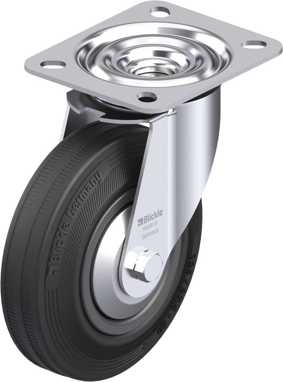 Blickle 452110 LE-VPP 125G-FA Kółko skrętne Średnica koła: 125 mm Maksymalne obciążenie: 100 kg 1 szt. - obrazek 1