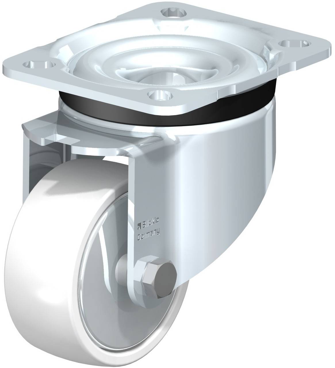 Blickle 338376 LK-PO 75G-FA Kółko skrętne Średnica koła: 75 mm Maksymalne obciążenie: 200 kg 1 szt. - obrazek 1