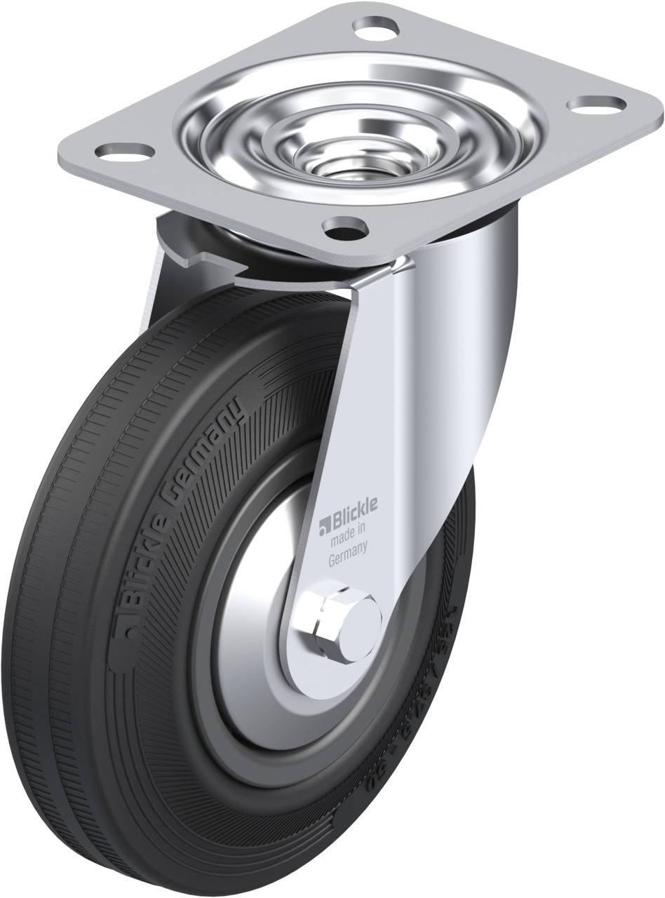 Blickle 379388 LE-VPP 125R-FA Kółko skrętne Średnica koła: 125 mm Maksymalne obciążenie: 100 kg 1 szt. - obrazek 1