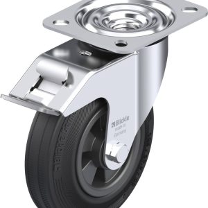 Blickle 289223 LE-VPP 125R-FI Kółko skrętne z hamulcem Średnica koła: 125 mm Maksymalne obciążenie: 100 kg 1 szt.