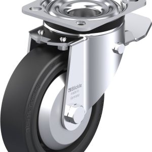 Blickle 431247 LK-POEV 125KA-1-ST-FA Kółko skrętne z hamulcem Średnica koła: 125 mm Maksymalne obciążenie: 250 kg 1 szt.