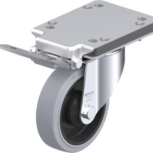 Blickle 851185 LK-POEV 125KA-3-IS-SG Kółko skrętne z hamulcem Średnica koła: 125 mm Maksymalne obciążenie: 250 kg 1 szt.