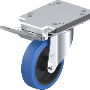 Blickle 851143 LK-POEV 125R-3-IS-SB Kółko skrętne z hamulcem Średnica koła: 125 mm Maksymalne obciążenie: 250 kg 1 szt.