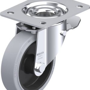 Blickle 851123 LK-POEV 125XR-3-ST-SG Kółko skrętne z hamulcem Średnica koła: 125 mm Maksymalne obciążenie: 250 kg 1 szt.