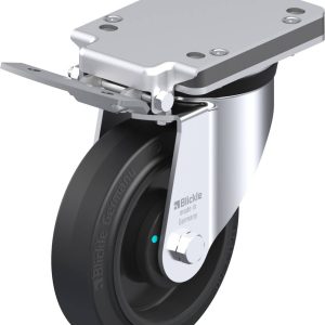 Blickle 851227 LK-POEV 160KAD-IS Kółko skrętne z hamulcem Średnica koła: 160 mm Maksymalne obciążenie: 400 kg 1 szt.