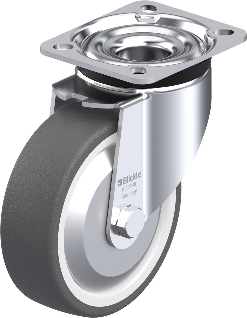 Blickle 422394 LK-POTH 125G-1-FA Kółko skrętne Średnica koła: 125 mm Maksymalne obciążenie: 350 kg 1 szt. - obrazek 1