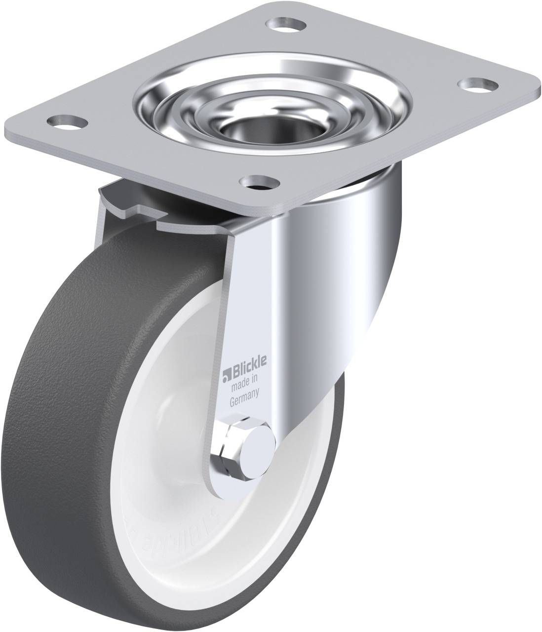 Blickle 264408 LK-POTH 125G-3 Kółko skrętne Średnica koła: 125 mm Maksymalne obciążenie: 350 kg 1 szt. - obrazek 1