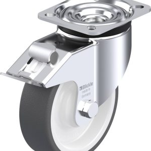 Blickle 614800 LK-POTH 125KA-1-FI Kółko skrętne z hamulcem Średnica koła: 125 mm Maksymalne obciążenie: 350 kg 1 szt. Blickle 614800 LK-POTH 125KA-1-FI Kółko skrętne z hamulcem Średnica koła: 125 mm Maksymalne obciążenie: 350 kg 1 szt.